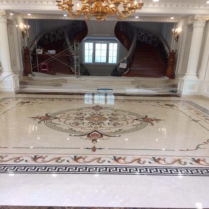 mẫu nền nhà dá marble hoa văn đep